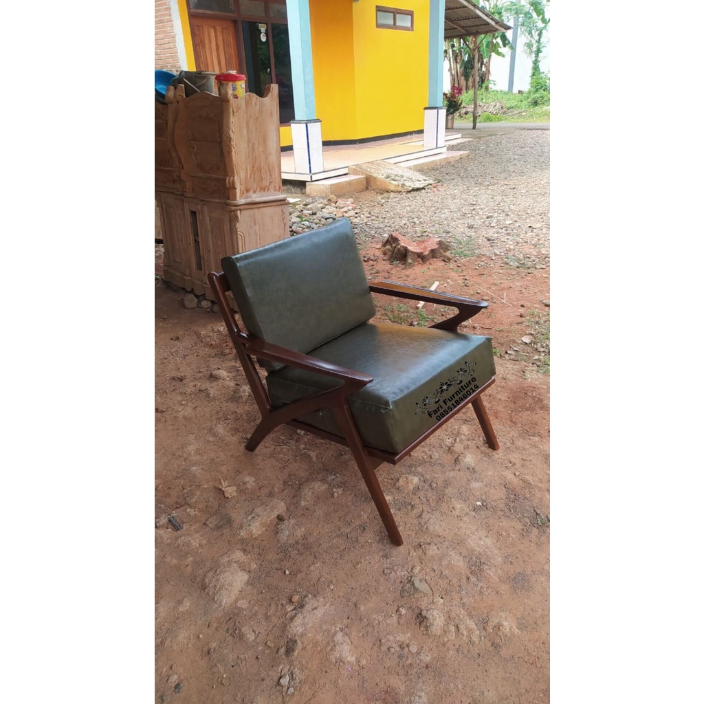 kursi Retro Minimalis Furniture Jepara
