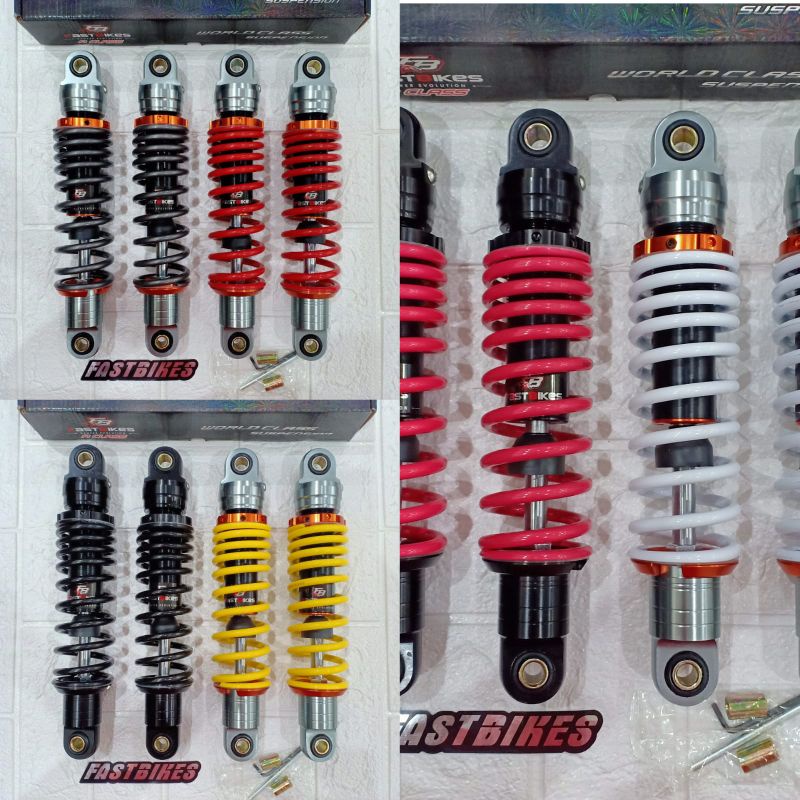 shock bebek jupiter, gl, megapro, cb ukuran 320 280mm