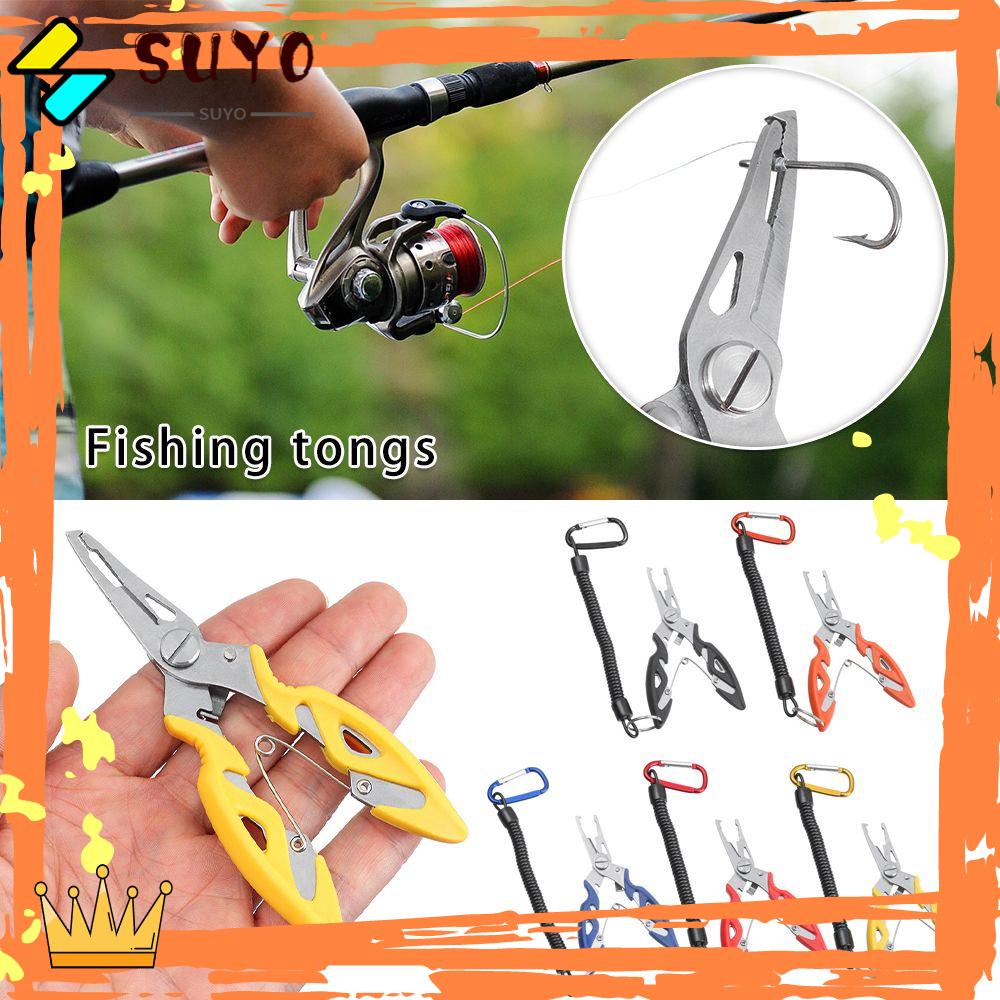 SUYO Tang Pancing Gagang Plastik Berkualitas Tinggi Multi Fungsi Kait Removers