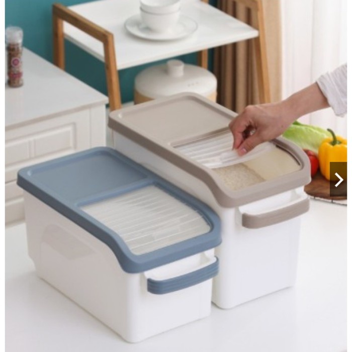 CONTAINER BOX BERAS 15KG / WADAH PENYIMPANAN BERAS 15KG / KONTAINER BE