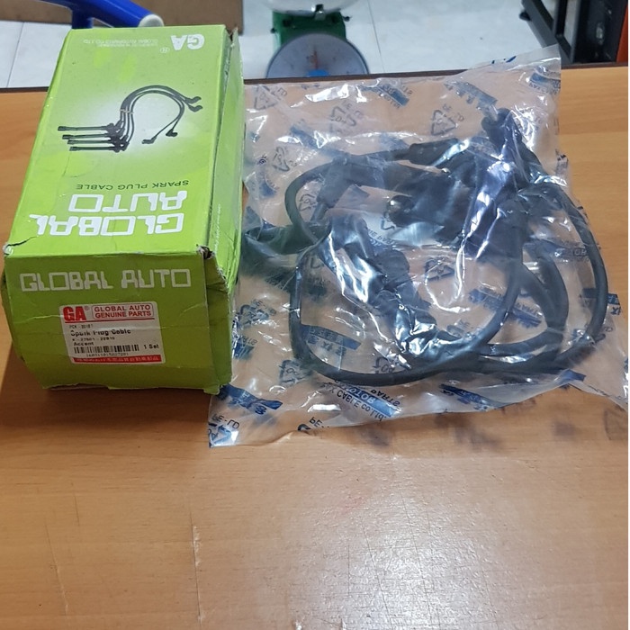 SPAREPART OTOMOTIF- Kabel Busi Set Hyundai Accent GA Korea -KOMPONEN AKSESORIS