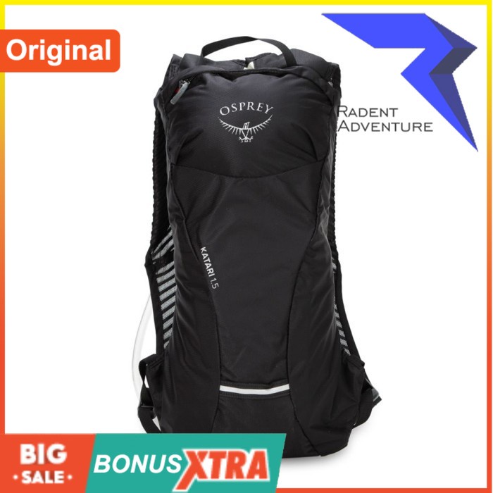 OSPREY Tas Ransel KATARI 1.5 WRES S23 HYDROPACK Bag Hitam 94000 1187