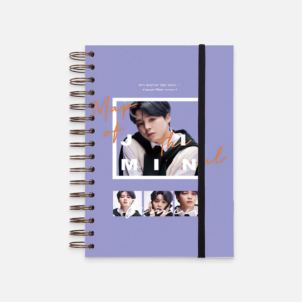 

Hard Cover Notebook Jimin BTS MOTS7 | gmwm #101