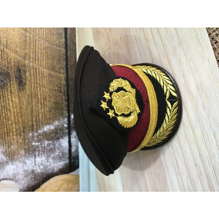 Miniatur Topi Pet Polisi Pamen | Miniatur Pet Pamen | Miniatur Patung - PATI
