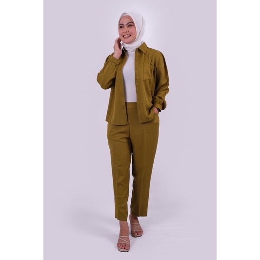 Kirana One Set Syakila Premium Setelan Wanita
