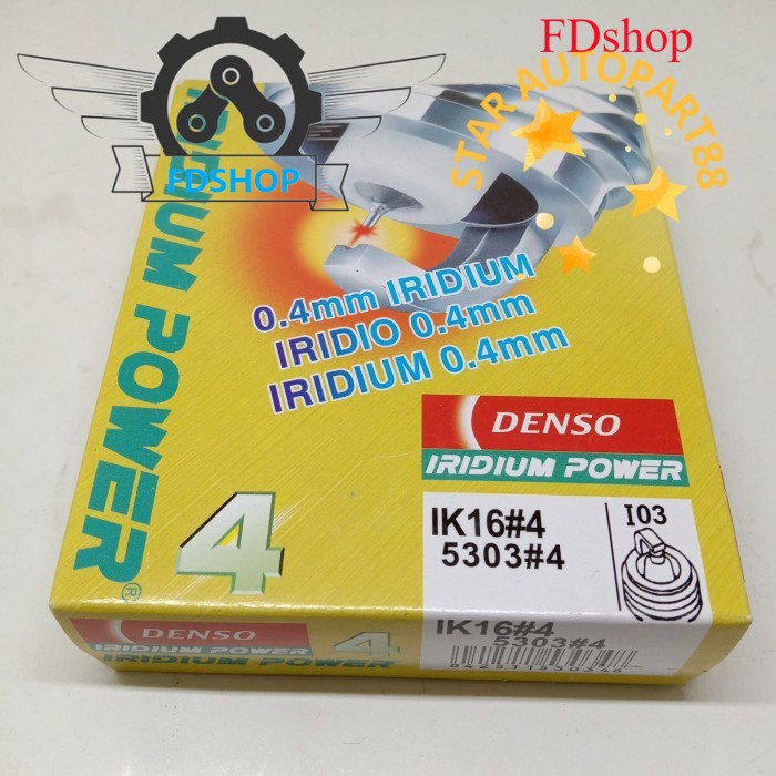 Busi Iridium Denso CRV HRV Jazz Brio Mobilio