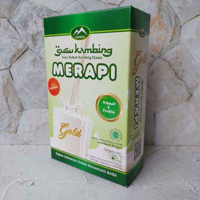 

HIU Merapi GOLD - Susu Kambing Etawa