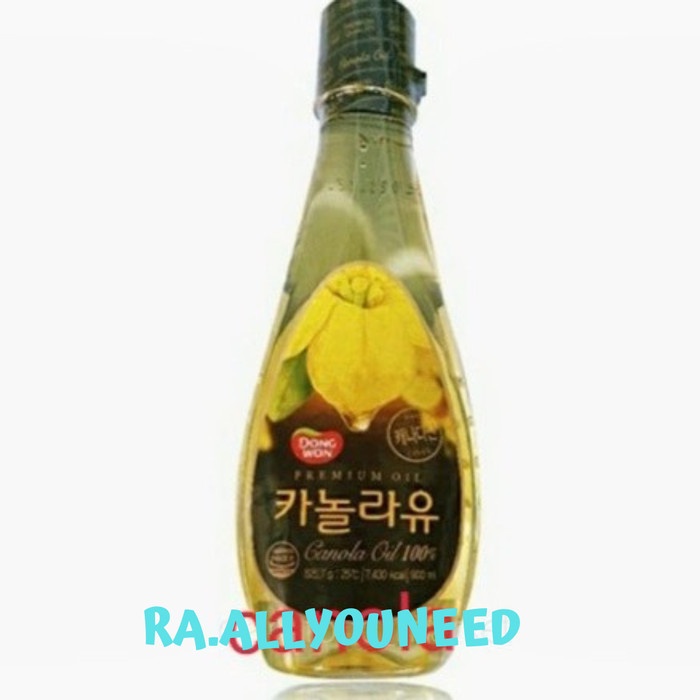 

Dongwon Minyak Kanola - Canola Oil 900ml