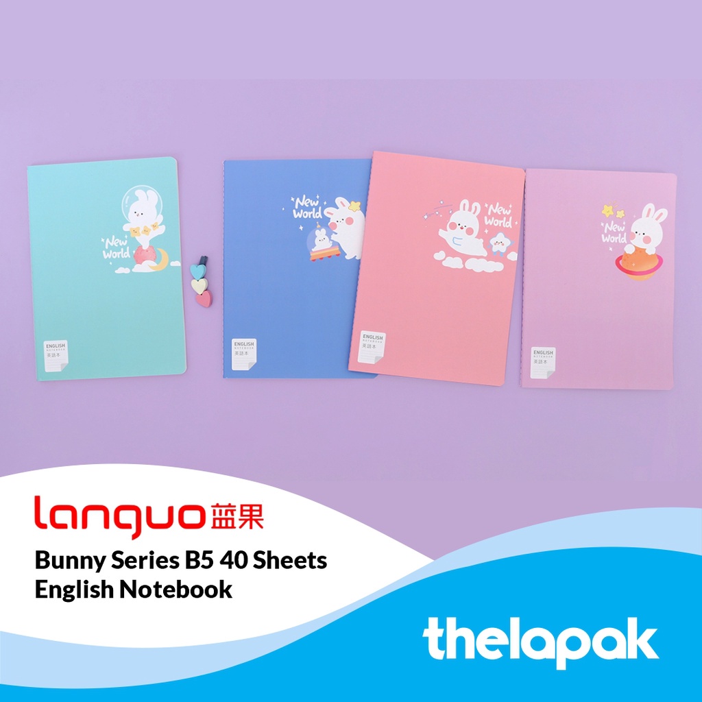 

Buku Tulis B5 Languo Bunny Series 40 Sheets Notebook