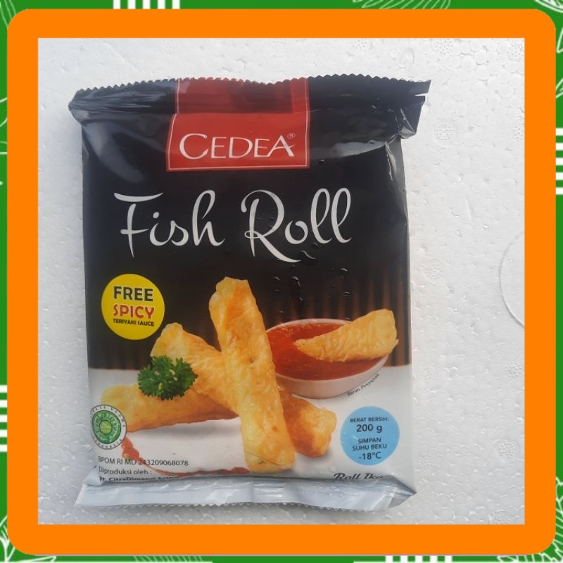 

Cedea fish roll free spicy 200 gram, ikan olahan Best Seller