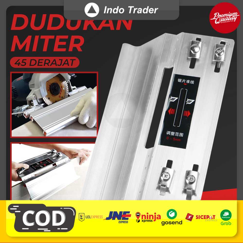 Dudukan Miter 45 Derajat Adapter Mesin Potong Keramik