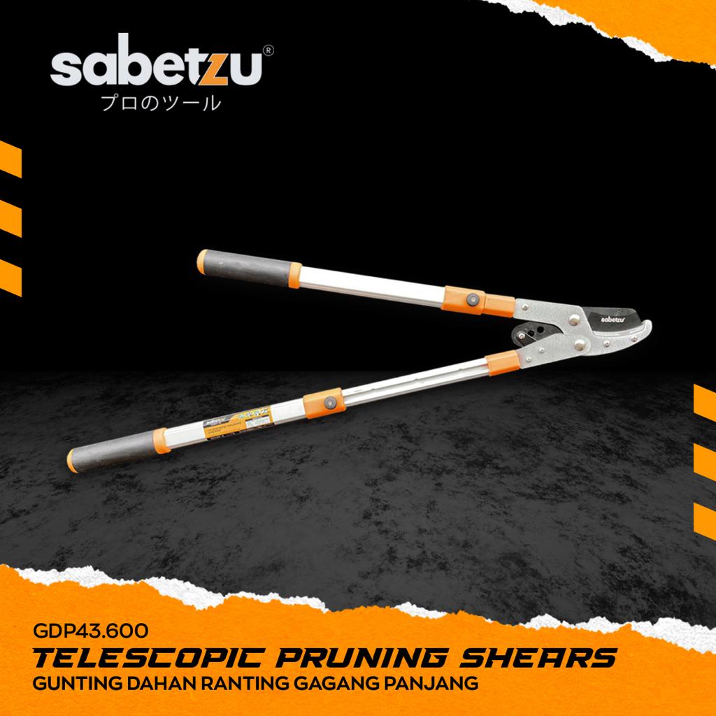 GUNTING PANJANG POTONG DAHAN RANTING SABETZU PRUNING SHEAR TELESCOPIC GUNTING RANTING DAHAN TANAMAN
