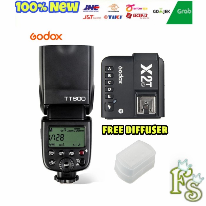 Paket Godox TT600 TT 600 + Trigger Godox X2T For Sony