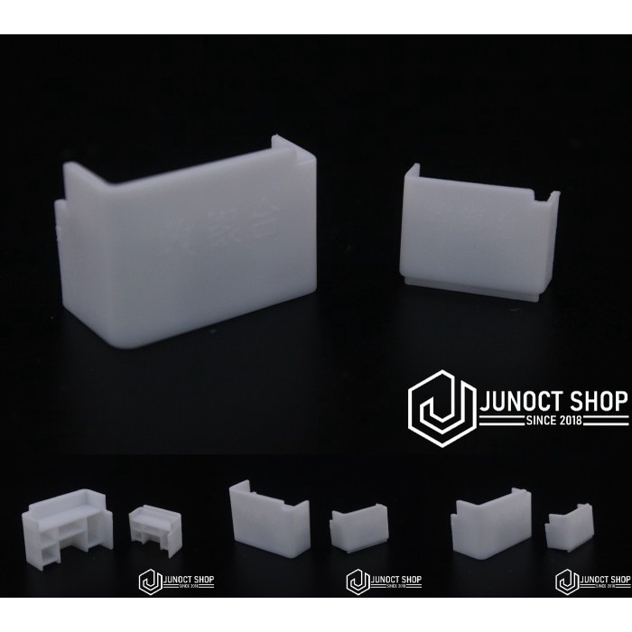 Maket Miniatur Meja Kasir Cashier Supermarket Minimarket Toko Skala
