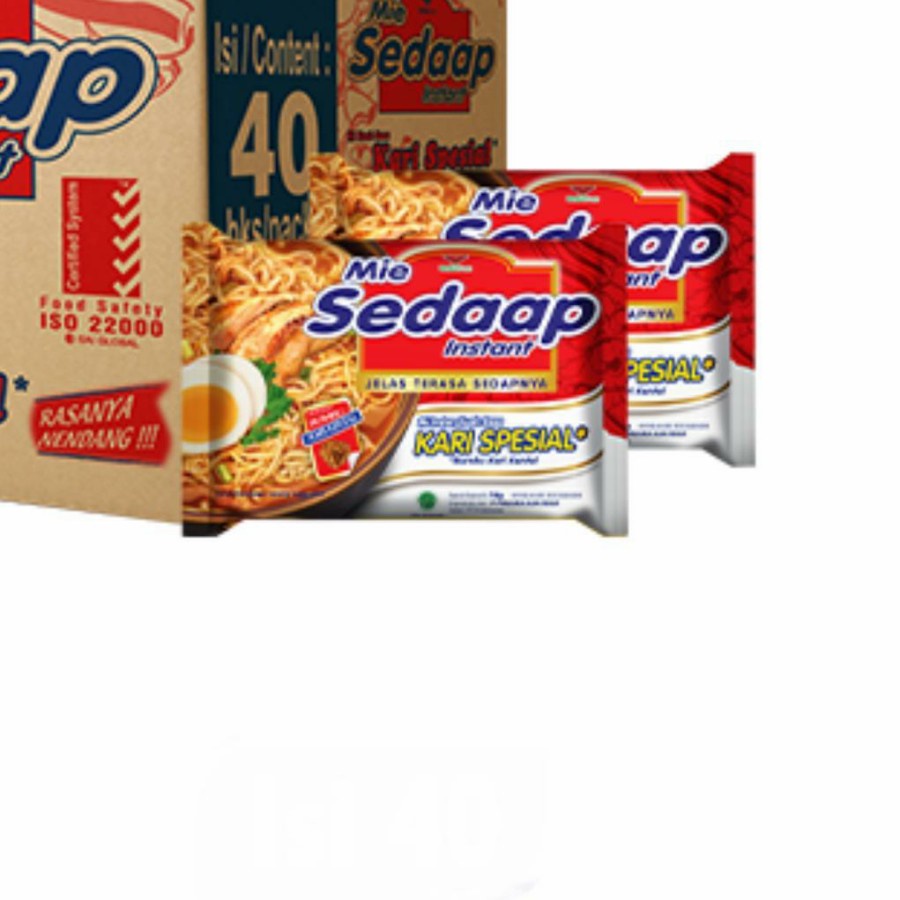 

Mie Instan 1 Dus MIE SEDAP kuah KARI SPESIAL mi sedaap mie sedap isi 40pcs