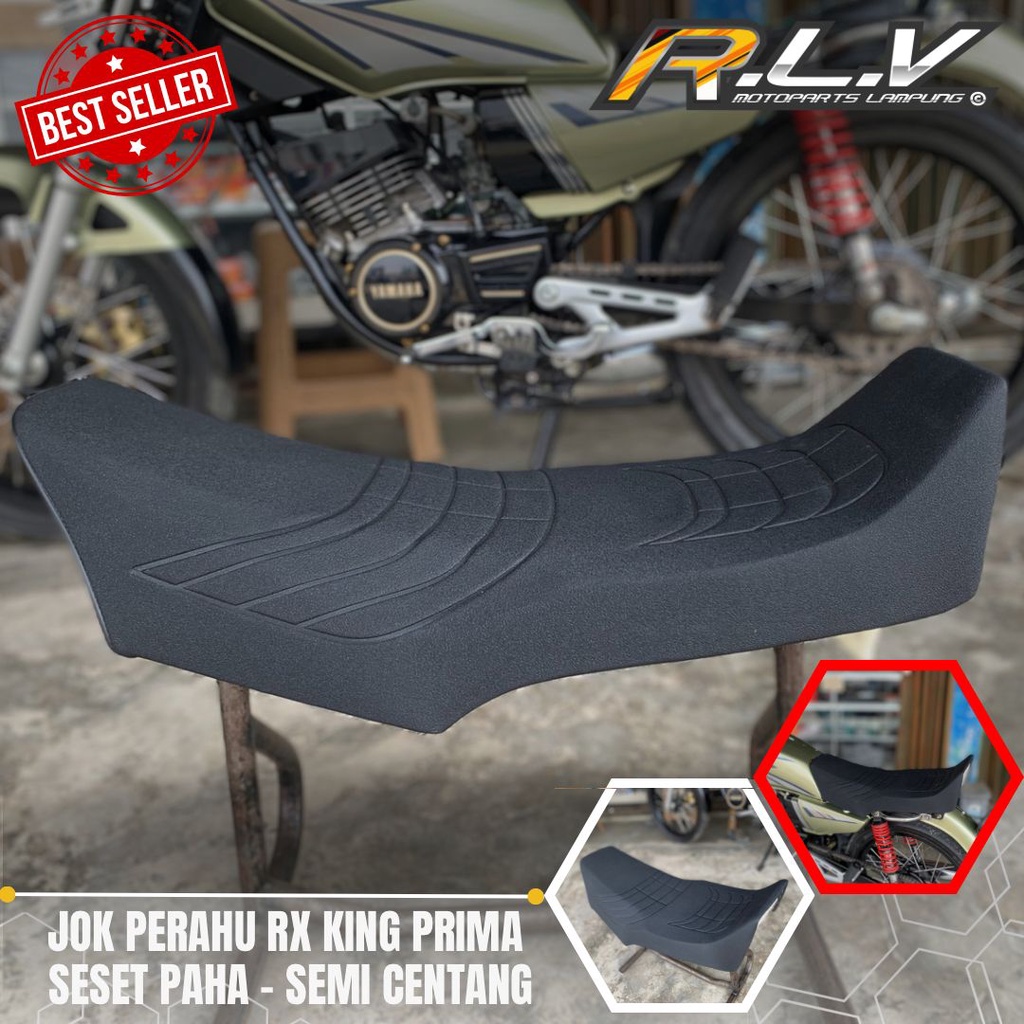 Jok Perahu Rx King Kain Amplas Prima Seset Paha Premium Semi Centang