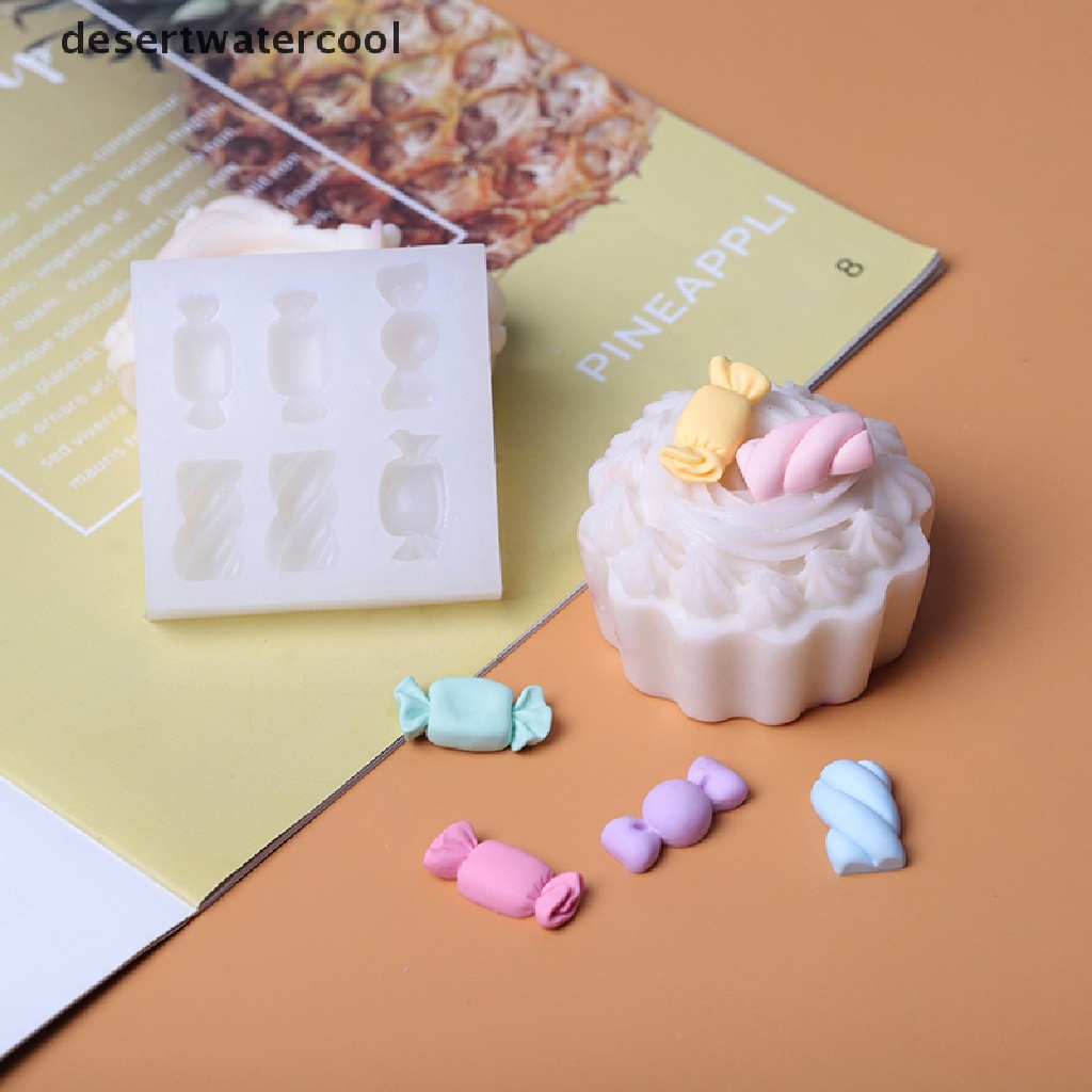 Deid Cetakan Silikon Sugarcraft Bentuk Permen Resin Tools Cupcake Baking Mold Dekorasi Martijn