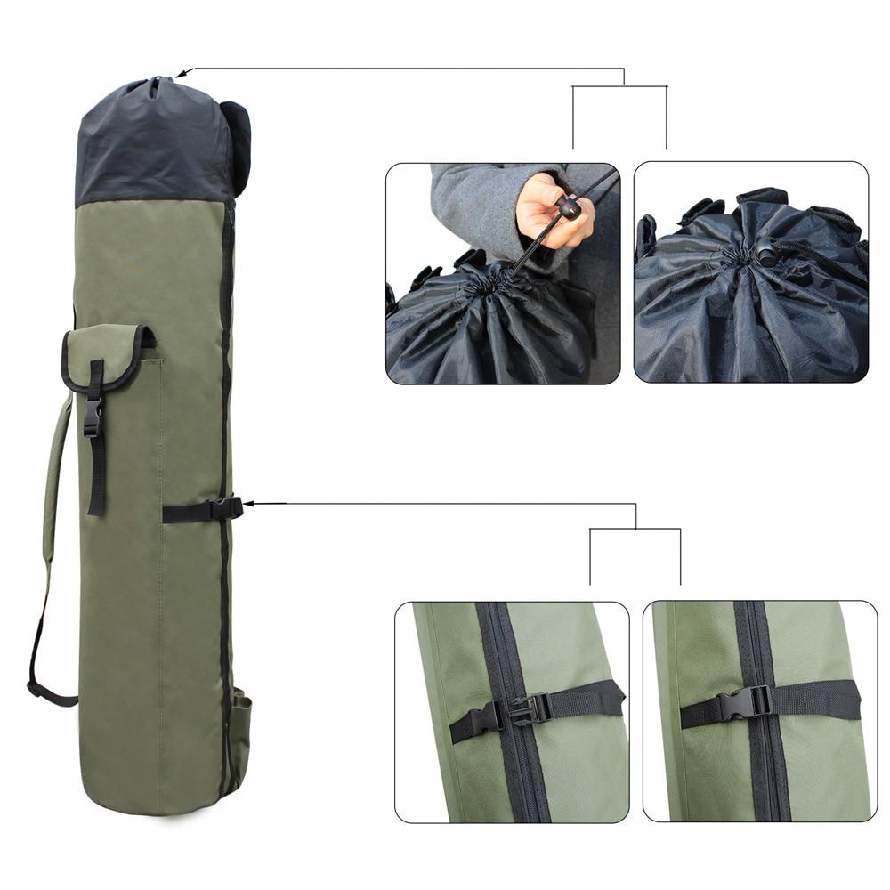 BISA COD Shaddock Tas Mancing 122cm x 33 cm Large Capacity Handcuffs Shoulder Fishing Bag - LLJS667 Perlengkapan Tas Pancing Kapasitas Sangat Besar Material Sangat Bagus