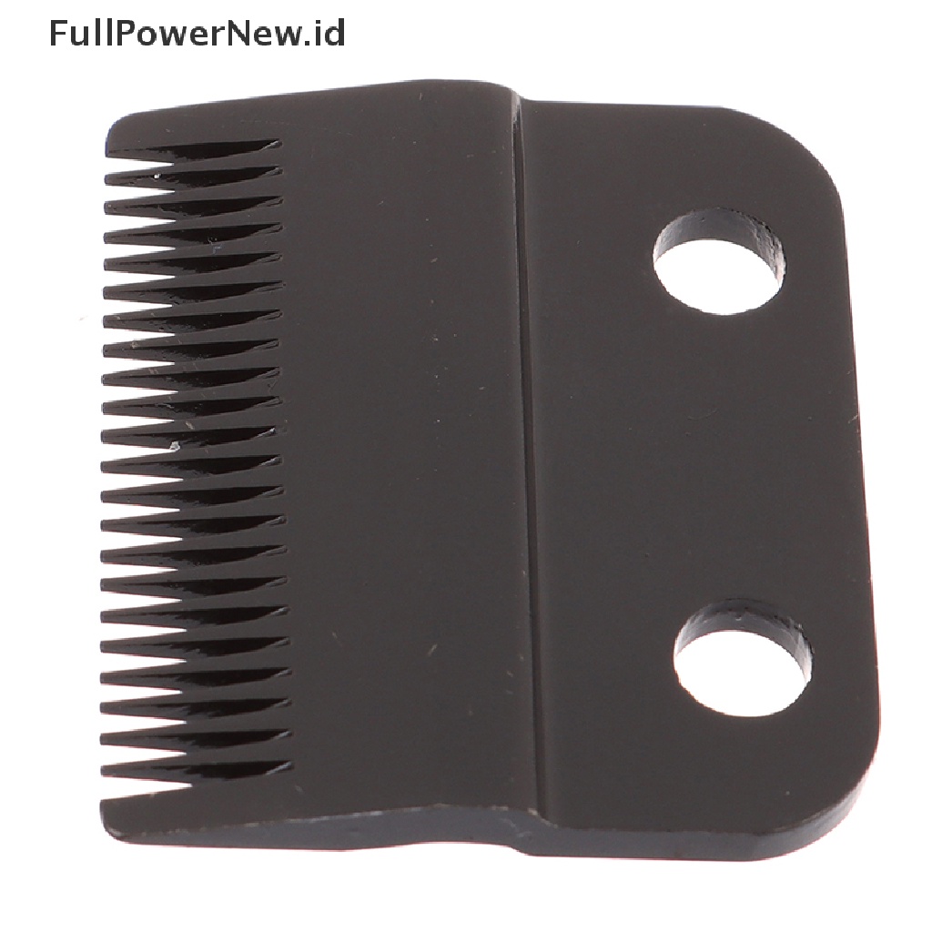 Power W-2B Pisau Clipper 2lubang Hitam Sekrup Pengganti Stagger-teeth Movable Blade ID