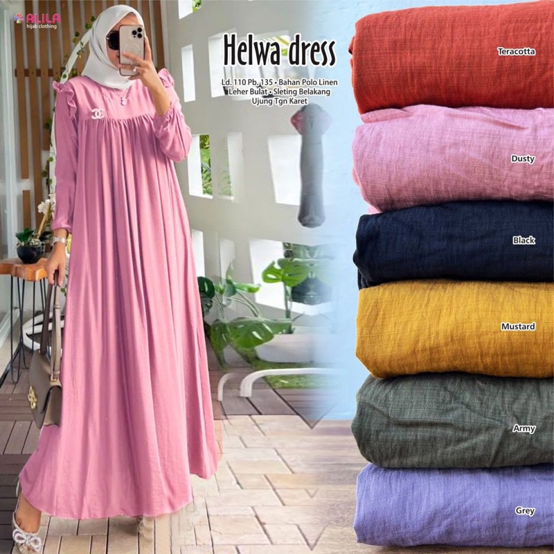 HELWA MAXY DRESS GAMIS BY ALILA