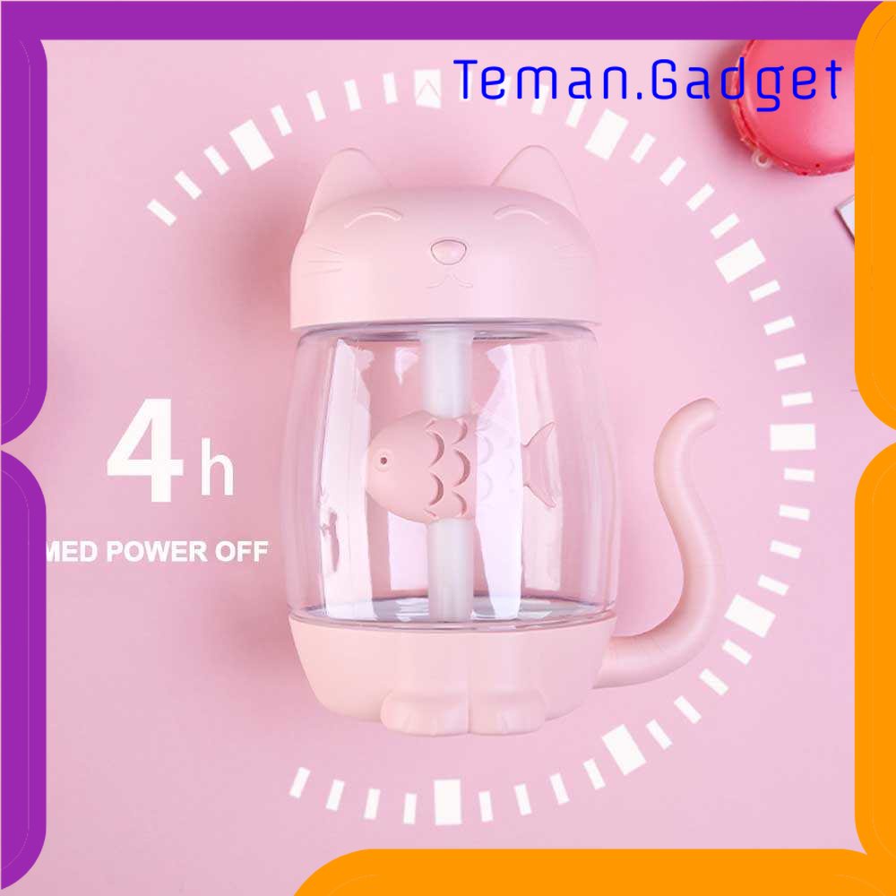 TG - ART 3 in 1 Air Humidifier Cat Kitty 350ml Fan + LED Lamp - La211