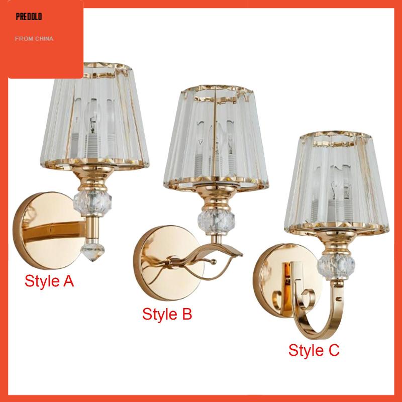 [Predolo] Modern Wall Sconce Light Decor Lampu Tempel Dinding Untuk Teras Ruang Makan Rumah