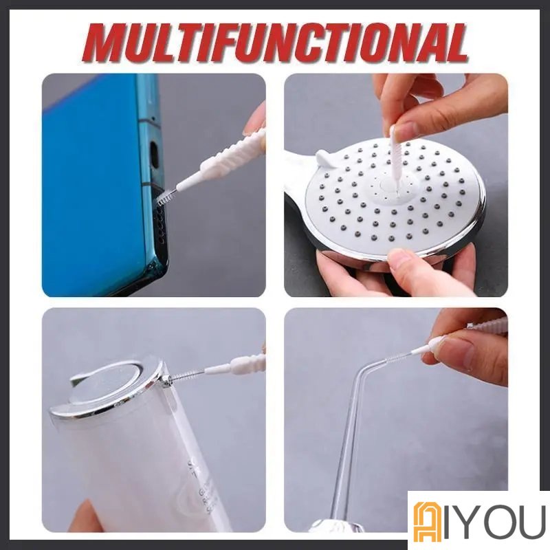 IPHONE Plug Debu Port Pengisian Ponsel Untuk Iphone1413 Pro Max Port Cleaner Kit Keyboard Komputer Alat Pembersih Sikat10 /20 /30Pcs