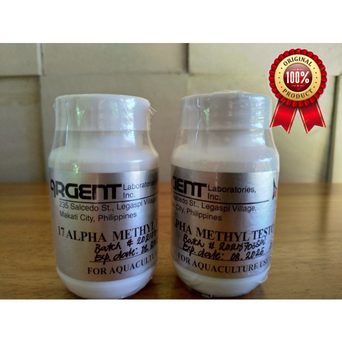 Ready Stok - Argent 17 Alpha Methyl Testosteron Hormon Ikan Hormon Jantanisasi Ikan