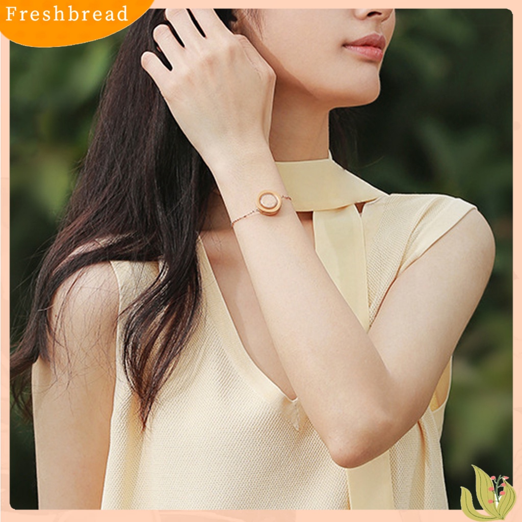 &lt; Freshbread &gt; 1set Wanita Gelang Modis Warna Hidup Logam Wanita ic Pengusir Lalat Bangle Gelang Hadiah Ulang Tahun