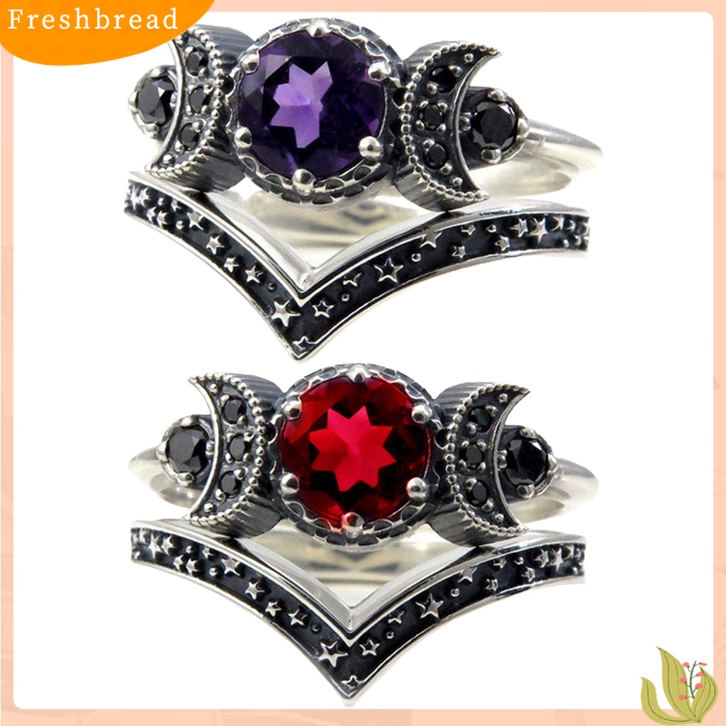 &lt; Freshbread &gt; Lady Finger Ring Hecate Style Indah 2warna Berlian Imitasi Female Ring Untuk Pernikahan