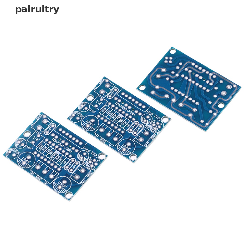 Prt 3pcs TDA7293/TDA7294 Mono Channel Amplifier Board Sirkuit PCB Bare Board PRT