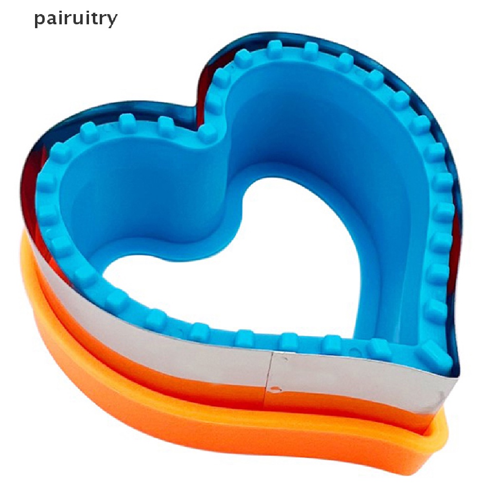 Prt Sandwich Cutter and Sealer Set Untuk Anak Kids DIY Cookies Mold Pemotong Makanan PRT