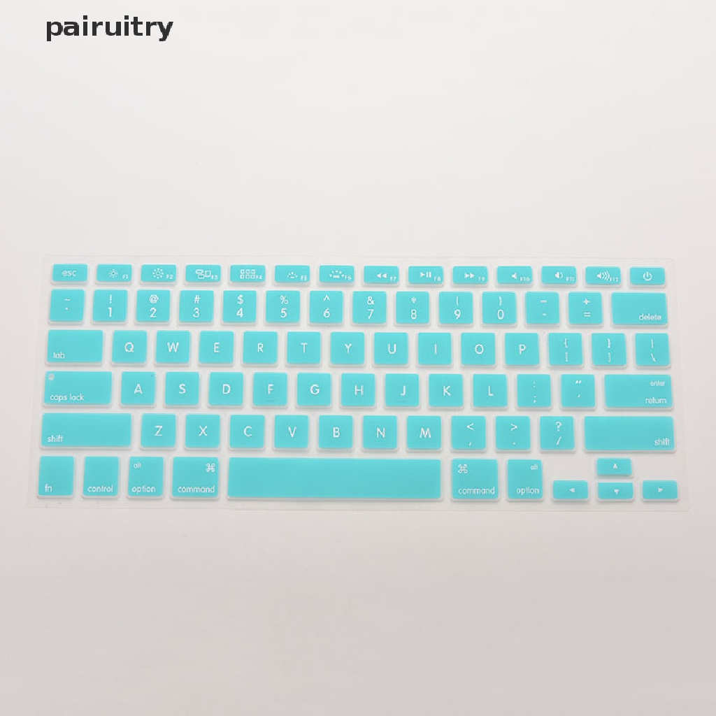 Prt Case Penutup Kulit Keyboard Bahan Silikon Untuk Macbook Air Pro 13 &quot;15&quot; 17inci PRT