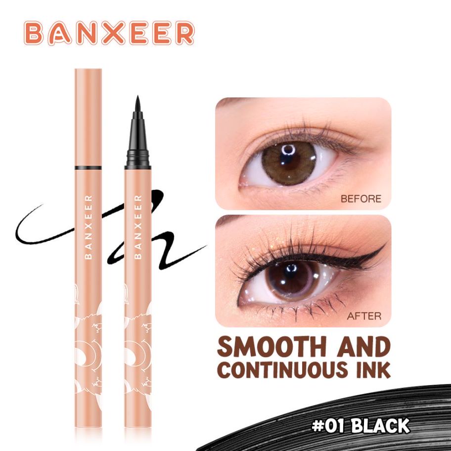 BANXEER Monster Eyeliner Tahan Lama Mudah Digambar Pena Eyeliner BM11 [Emperor]