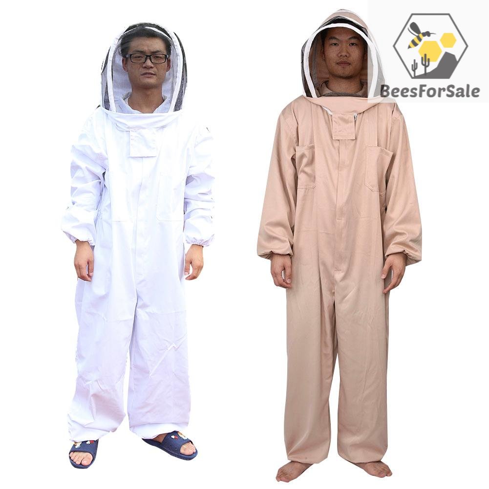 Beekeeping Baju Jaket Topi Pelindung Anti Sengatan Lebah Tawon Apis Cerana Meliferra Dorsata Untuk Panen Beternak Madu Fullbody Full Set Sarung Tangan