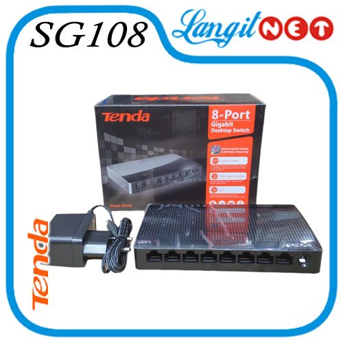 TENDA SG108 SWITCH HUB 8 PORT GIGABIT