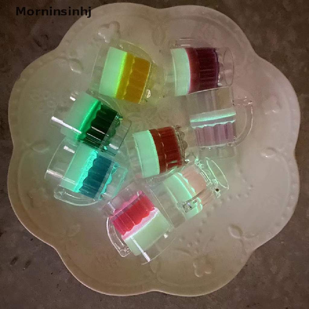 Mornin 5pcs Fluorescence Beer Mug Dekorasi Kamar Ornamen DIY Miniatur Dekorasi Lanskap Aksesoris id