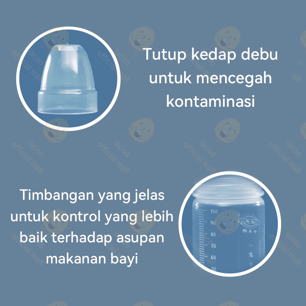 Lacoo Botol susu bayi steril BPA Free Botol susu sekali pakai Bottle disposable Steri bottle untuk travel