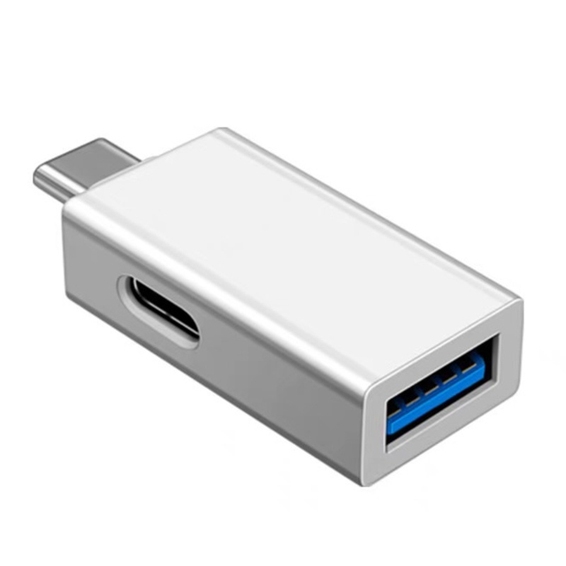 Zzz Adaptor USB C Tipe C Ke Usb3 0 Konektor Adaptor Dengan Port Charging OTG Adapter Untuk Ponsel Tablet Mouse Keyboard