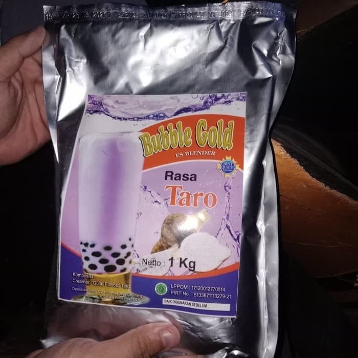 

[Bubuk MInuman Aneka Rasa] BUBBLE GOLD TERMURAH TARO 1KG