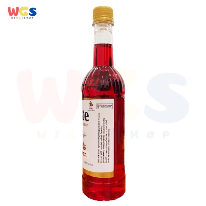 Trieste Syrup Premium Blood Orange Flavored Syrup 650ml