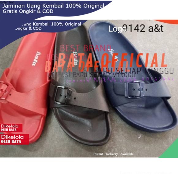 Sandal wanita - sandal  bata sandal  karet original 572-6142/9142/5142