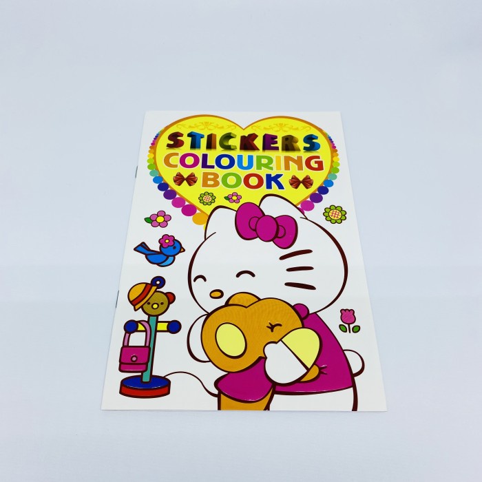 

DN40- Buku mewarnai gambar sticker anak small 16 halaman hello kitty KODE 212