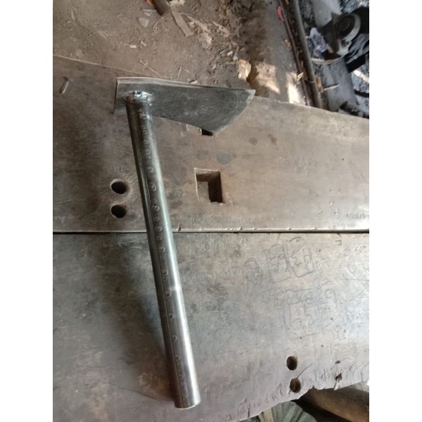 Gathul tanah/koret rumput/wangkil/cangkul mini -bahan per baja asli jaminan kuat