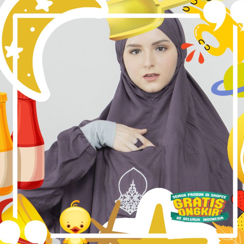 mukenah basmah/mukenah yabasmah/ dewasa/mukenah terompah/yabasmah Collection/tangan manset/rayon/tra