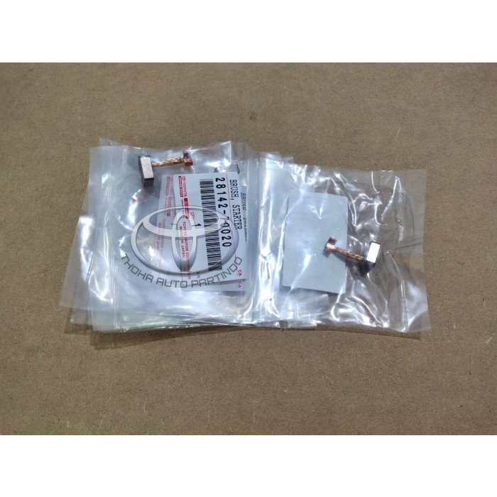 Carbon Brush Dinamo Starter Innova Kijang Bensin Altis Vios Asli