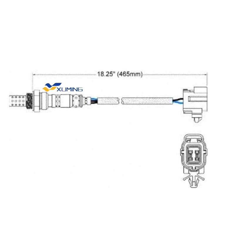 Sensor Lambda Xuming Untuk SSANGYONG ACTYON 2.3 OE:1615404317