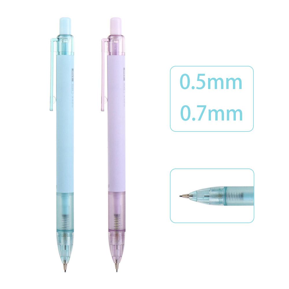 【 ELEGANT 】 Pensil Mekanik Alat Tulis Kantor Eraser Top Lucu Alat Tulis Siswa Pensil Otomatis