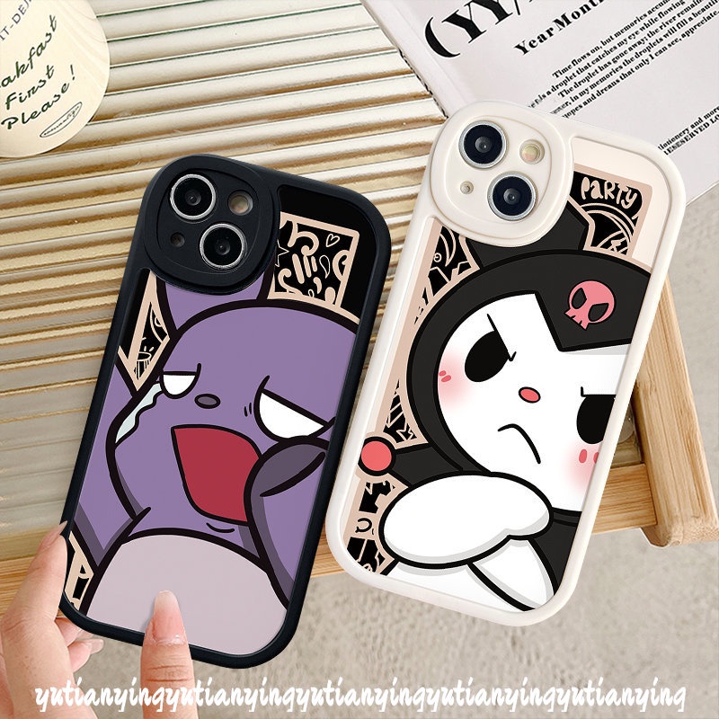 Cartoon Cute Kuromi Case Infinix Hot 10 9 11 Play Hot 10s 10T 11s 10 Lite Note 8 Smart 6 5 Lovely Baku Soft Tpu Shockproof Back Full Cover