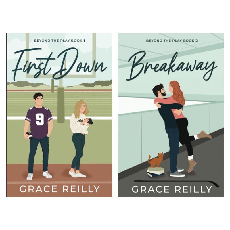 First Down: A Fake Dating College Sports Romance (Beyond the Play Book 1) Breakaway: A Coach's Daugh